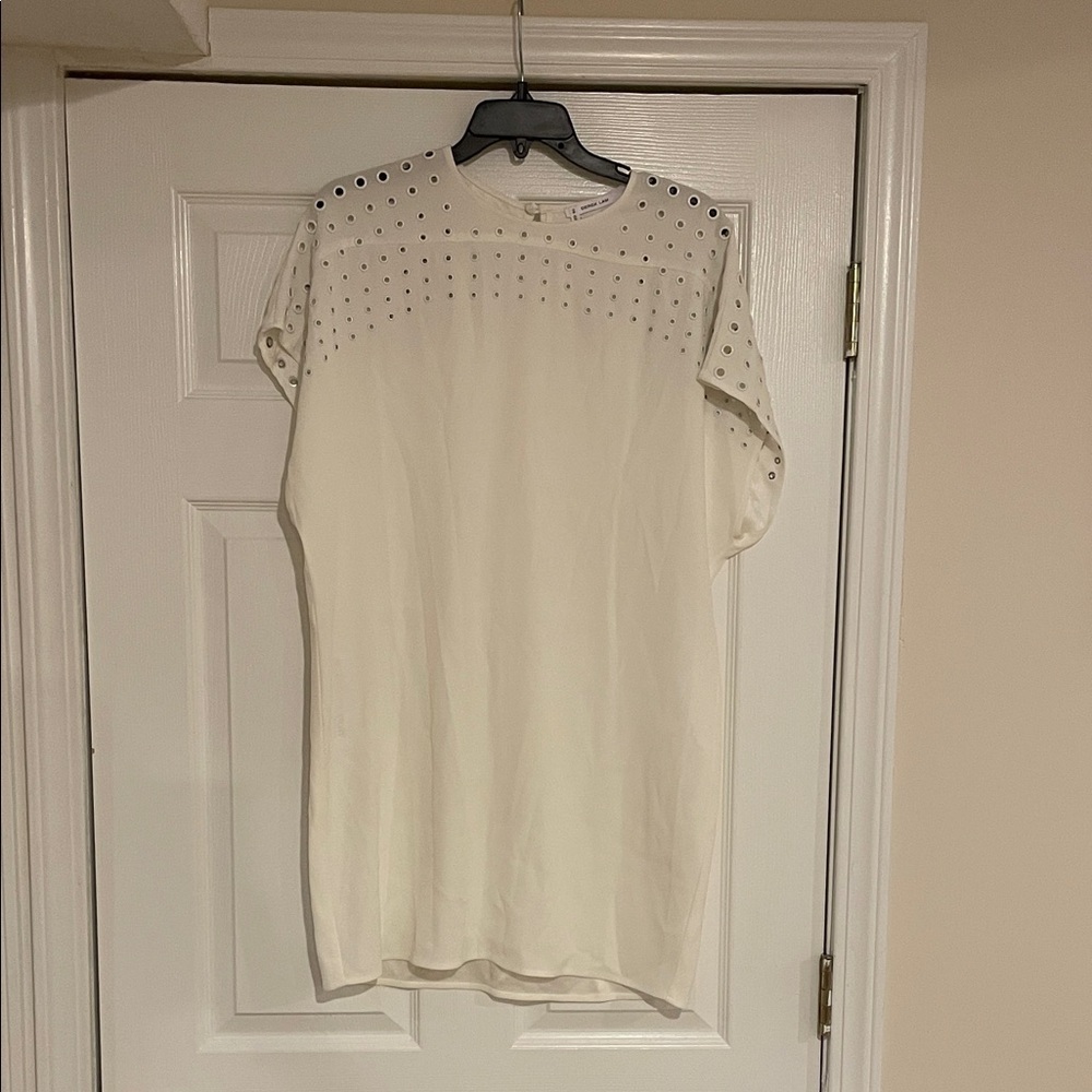 Derek Lam White Studded Women's Dress